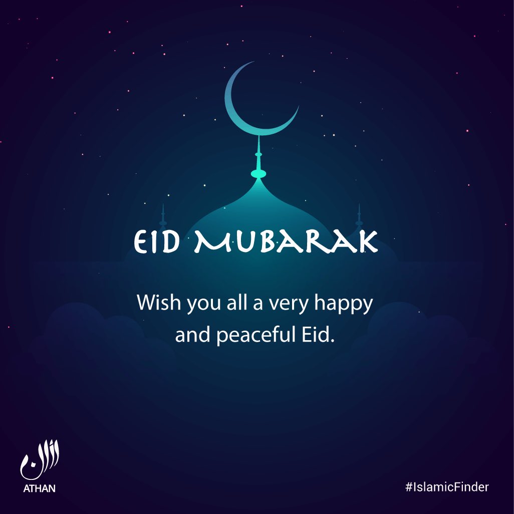 We would like to wish all those celebrating the end of Ramadan and the celebrations that follow a happy and peaceful time with friends and family.