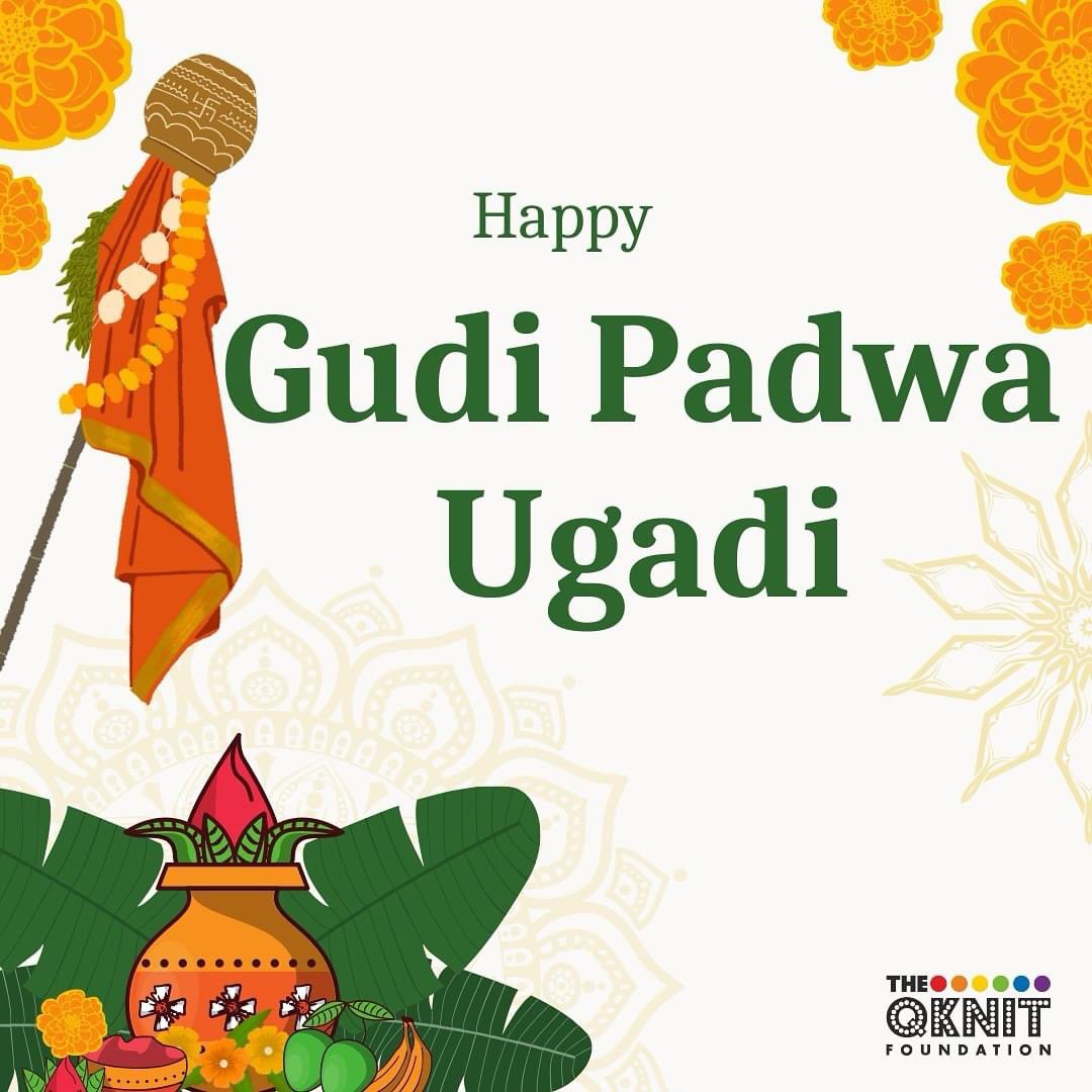 Happy Gudi Padwa and Ugadi everyone! 😀😀🎉🎉 #theqknit #qknitfoundation #gudipadwa #gudhipadwa #happy #ugadi #ugadispecial #celebration #festival #india #happynewyear #happiness #newyear #sweets #lgbtqiaplus #love