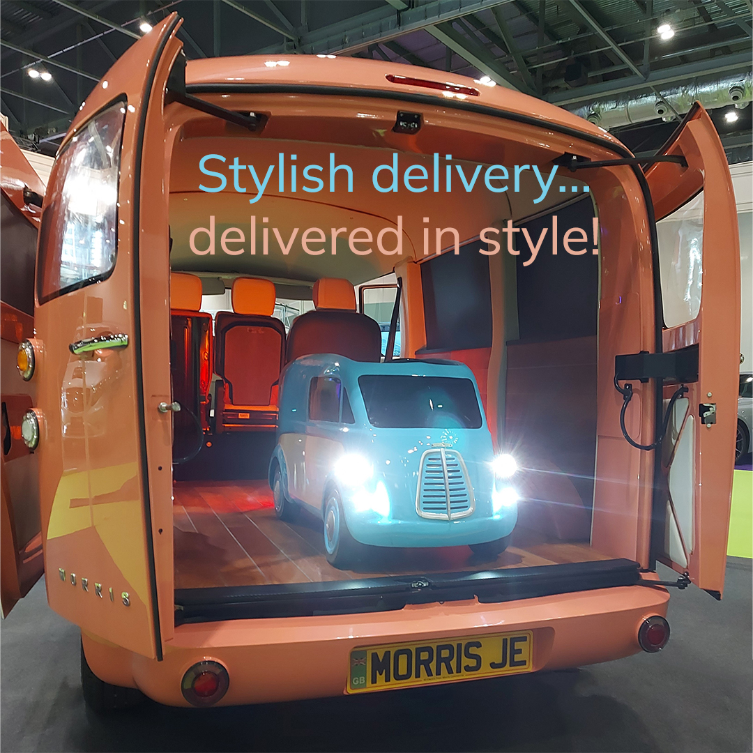 With the #MorrisJE you can deliver for your customers! Great products and great delivery make for happy customers. Iconic Classic Electric morris-commercial.com/preorder/ #HeadTurner #homedelivery #transport #electricvehicles #ev #electricvans #innovation #design #retail