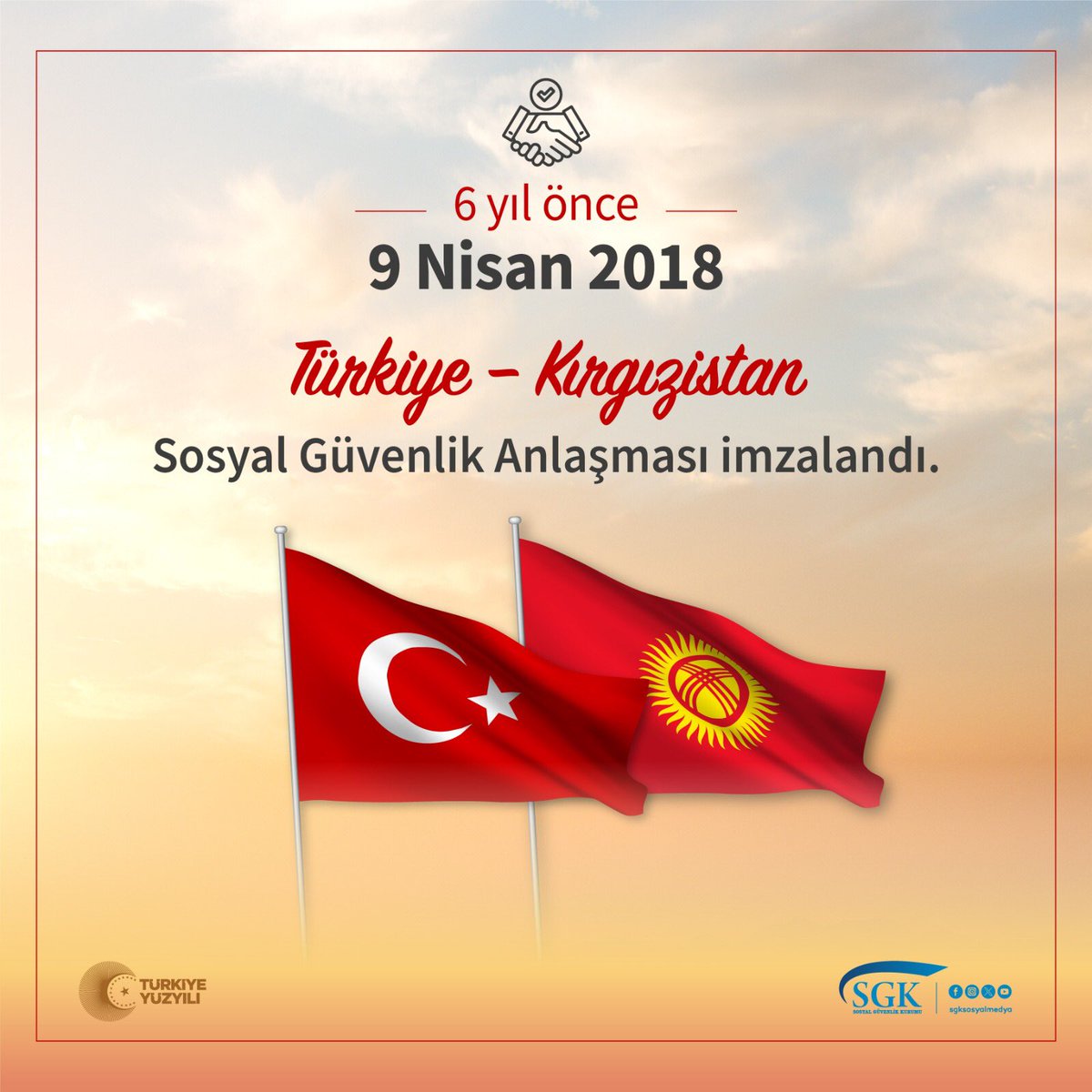 Sosyal Güvenlik Anlaşması ile #Türkiye ve #Kırgızistan vatandaşlarının #sosyalgüvenlik hakları 6 yıldır güvence altında.