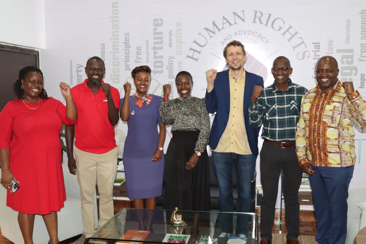 Defenders Coalition was honoured to welcome representatives from GIZ to our office for a courtesy call yesterday. Together, we're strengthening partnerships and advancing human rights in Kenya! #DefendersCoalition #Standup4HumanRights
