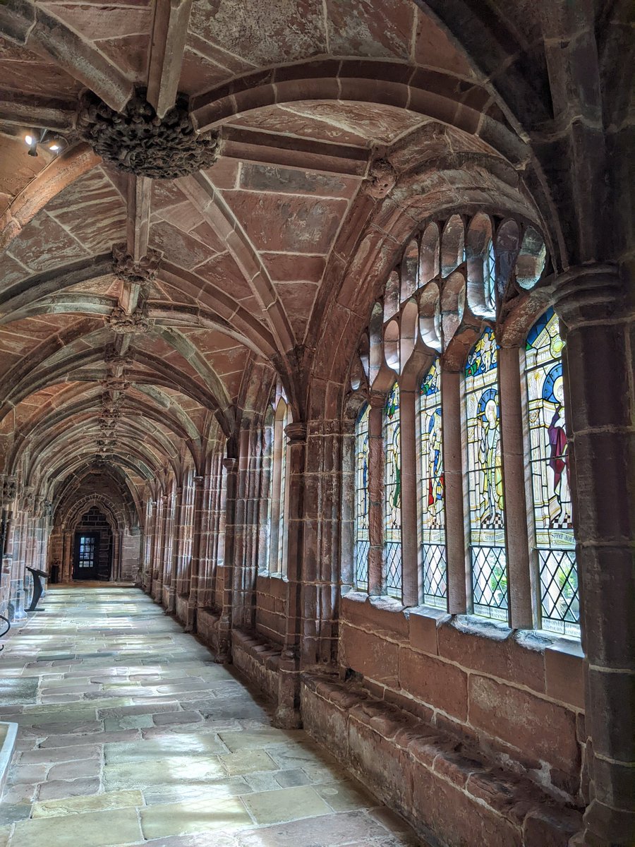 The cloisters at Chester cathedral 
#TraceryTuesday