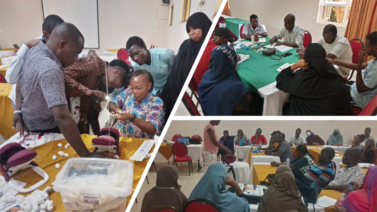 Apr 2024, @LSTMKenya trains frontline healthcare providers @garissahealth on integrated #ANC and #PNC using an innovative blended learning approach. The Competence-based approach on evidence-based screening, therapeutic interventions & health promotion during and after pregnancy