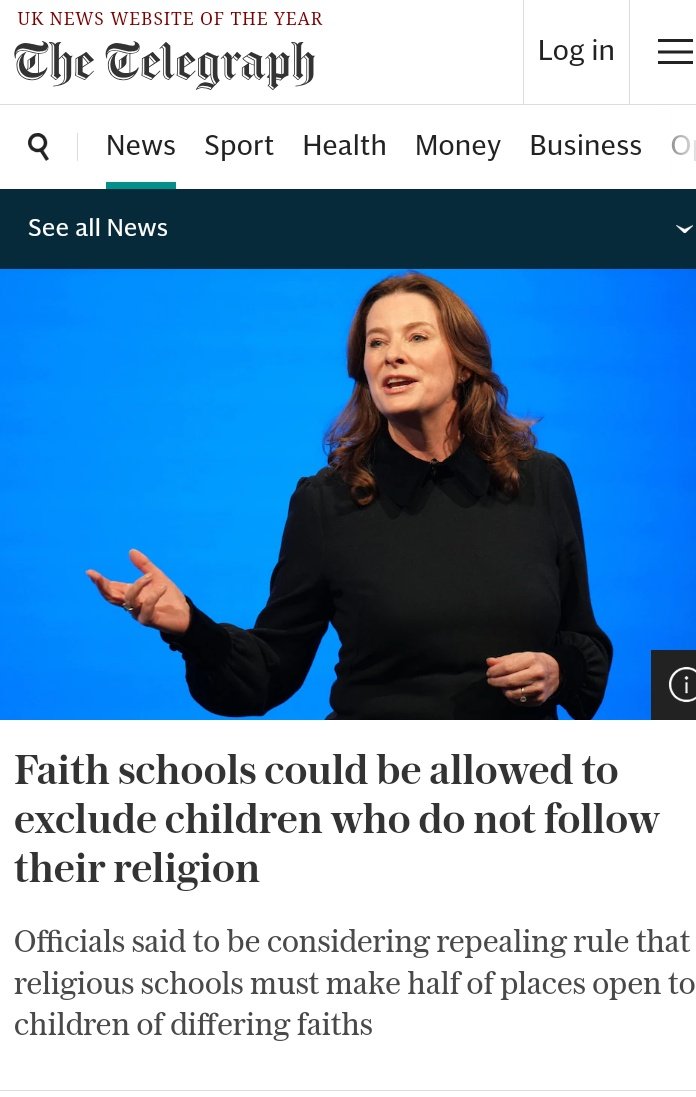 Wouldn't it be nice if journalists and editors knew the basic facts on subjects they write about? Admissions law already allows faith schools to prioritise those of their own faith. (It's only new faith schools which have a 50% cap.)