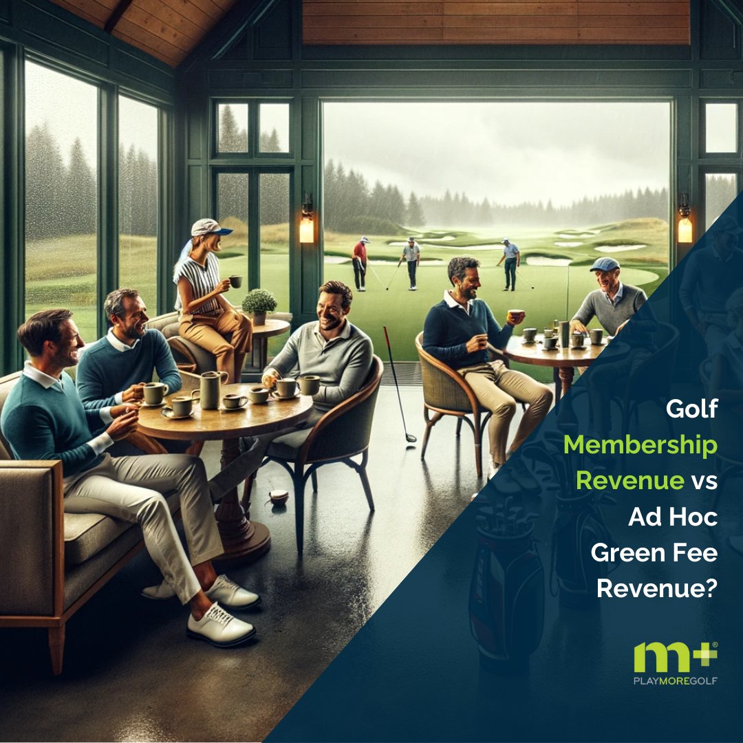 🚨New article: Golf Membership Revenue vs Ad Hoc Green Fee Revenue? #playmoregolf #membershiprevenue #greenfeerevenue