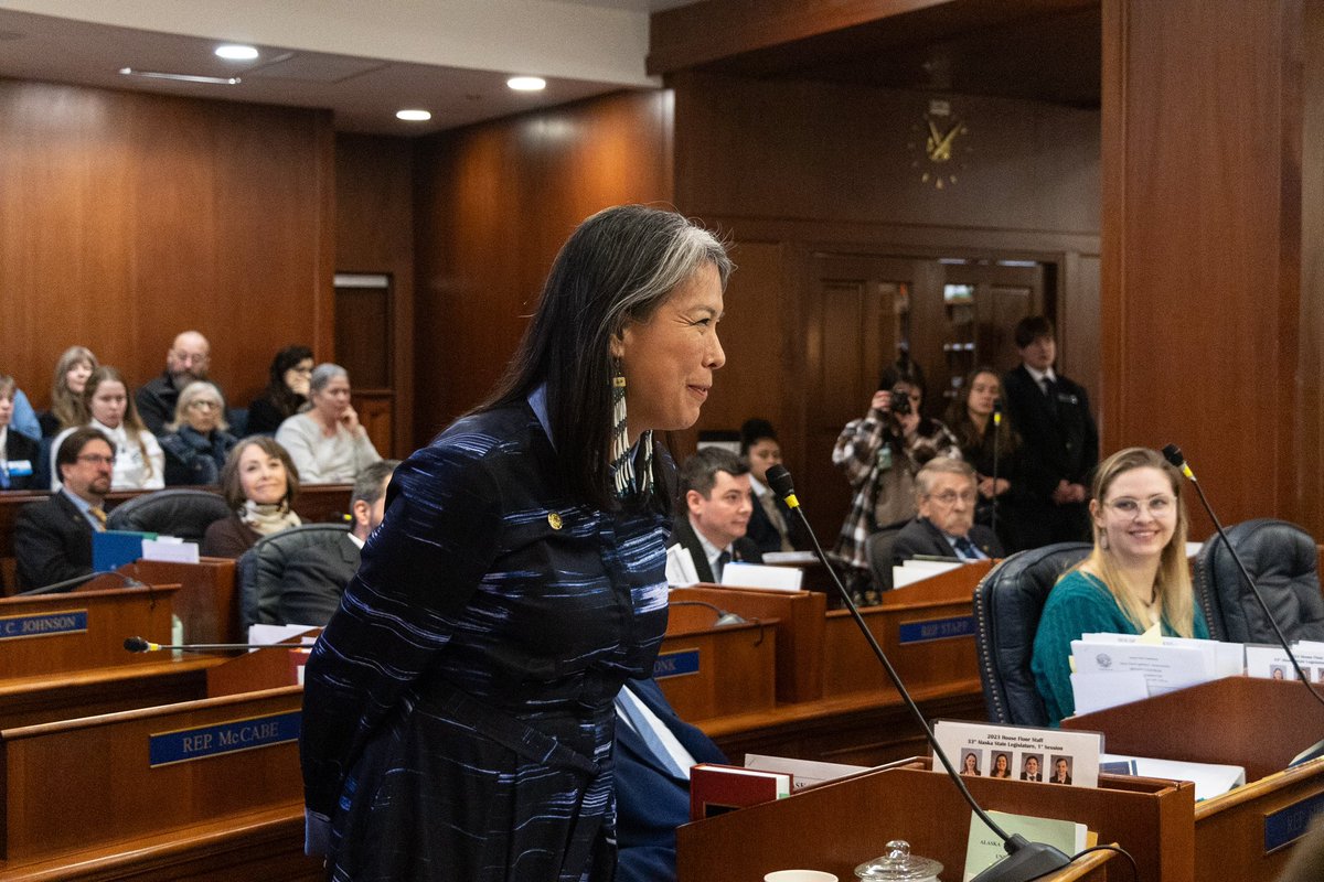 Watch to see who stands up for our families this week—for significant education funding increases, for childcare support, for innovative early childhood education, and for programs that will make energy &amp; housing more affordable for Alaskans. 
Ktoo.org/gavel. #akleg