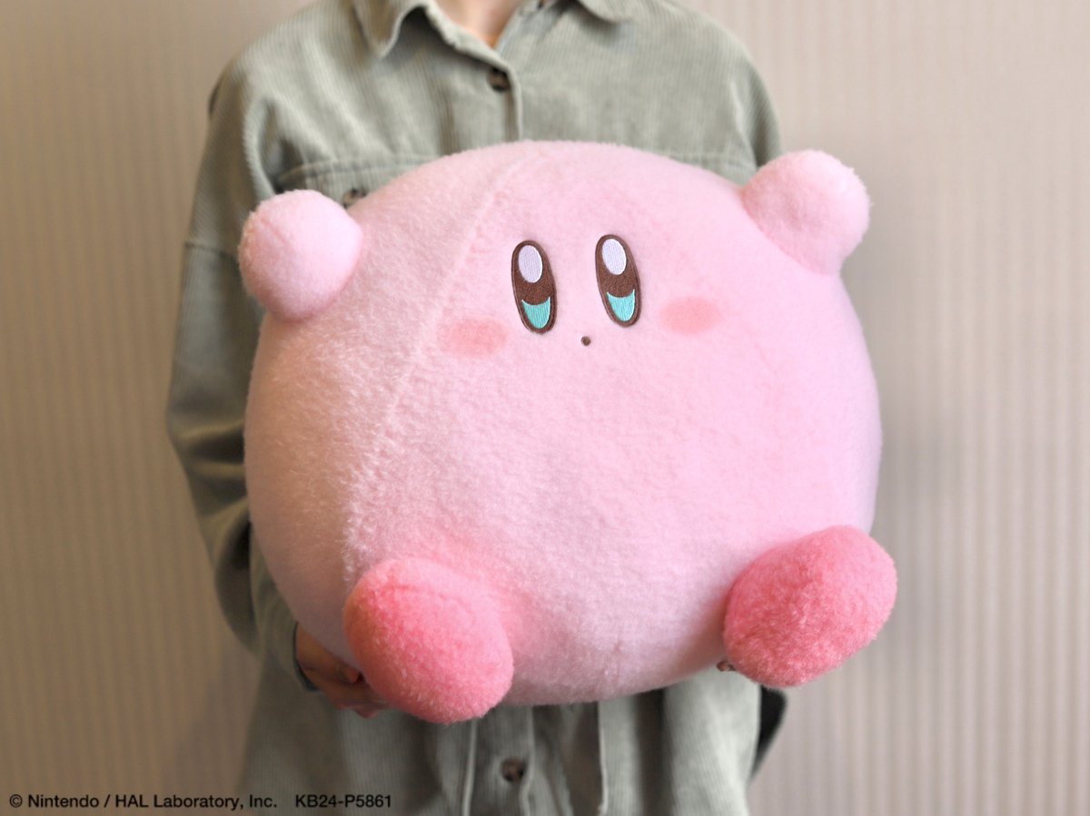 🌟4月商品紹介🌟 星のカービィ 羊毛フェルト風超BIGぬいぐるみ