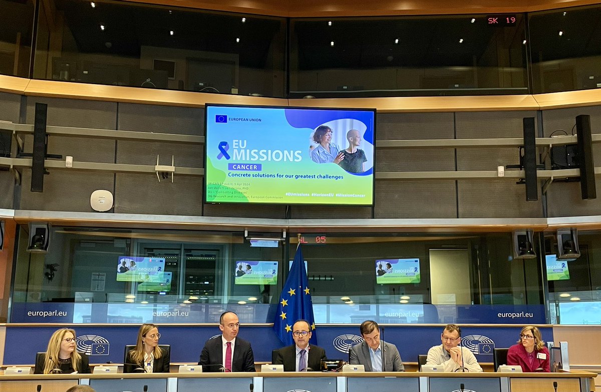 🌟 Live from the @Europarl_EN with @4PCAN_Project. Engaging discussions on #CancerPrevention, Horizon Europe missions, and personalized prevention strategies with experts and policymakers. Stay tuned for insights! #4PCAN #EU4Health 🇪🇺🔬