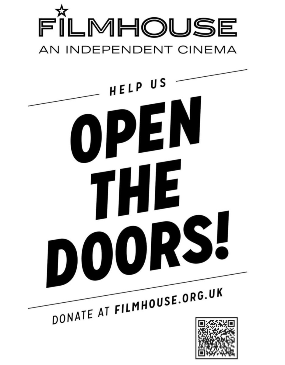 The crowdfunder has just three weeks to run (and then we’ll stop nagging you, promise!). There’s a handy download of this poster here if you fancied putting it up in your work staffroom. 🙂 tinyurl.com/OTDA4 #filmhouseopenthedoors