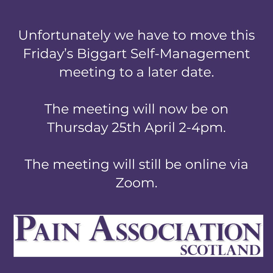 *Important Notice about this Friday's Biggart meeting. 👇👇 To sign up for the meeting 🔗 bit.ly/3suRNrn @SoniaCottom @North_Ayrshire @NHSaaa @southayrshire @sahscp @NHSAAALibrary @NHSAAAPharmacy @EALeisure @BeithCentre @Doctors9Alloway @ScotCLWnetwork @NHSAAALibrary