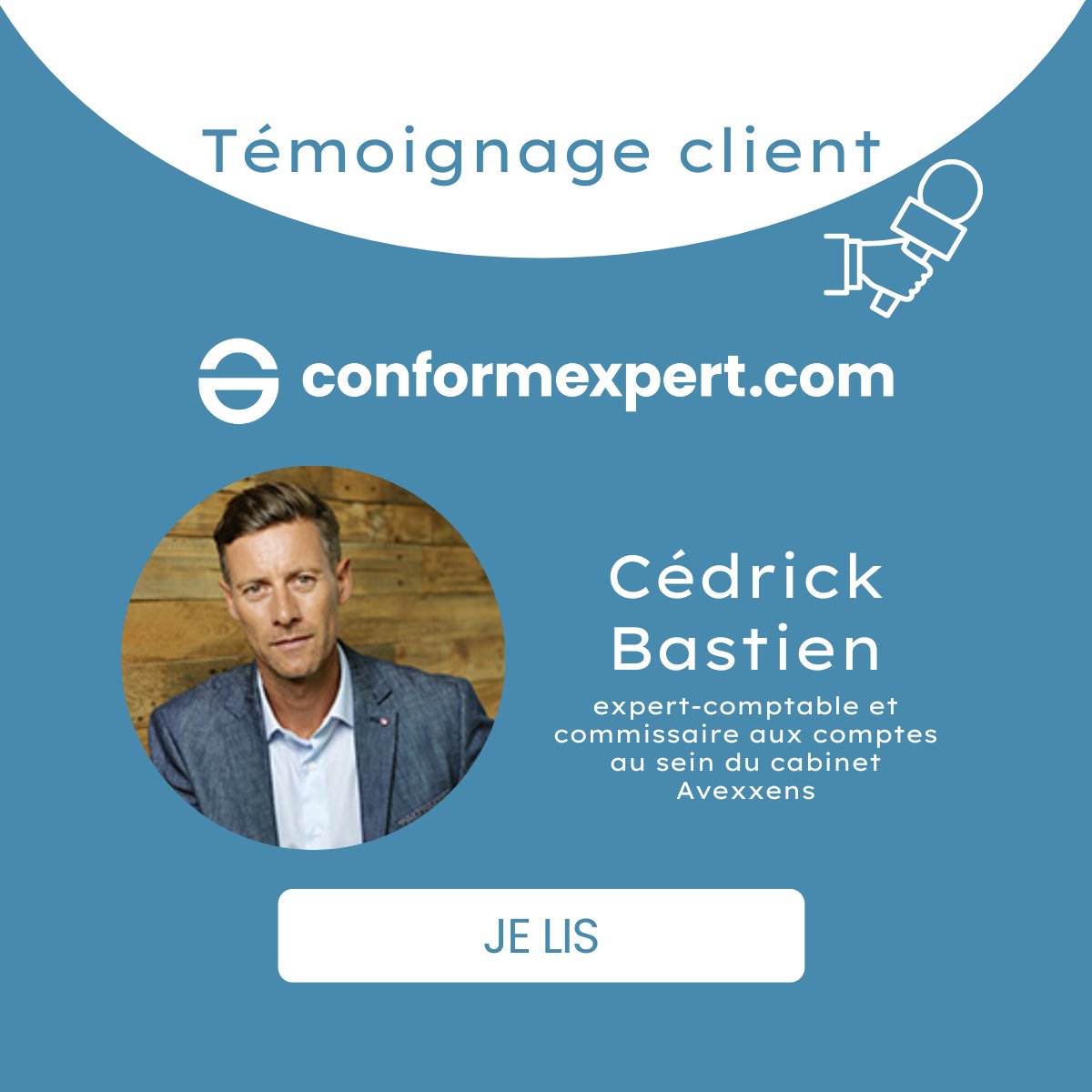 [Témoignage client conformexpert.com] 🎤Cédrick Bastien, expert-comptable du cabinet Avexxens, utilise conformexpert.com, solution d'Examen de Conformité Fiscale 👉Retrouvez son interview dans le livre blanc:ressources.ecma-solutions.com/cfx-livre-blan… #ExpertsComptables #conformexpert