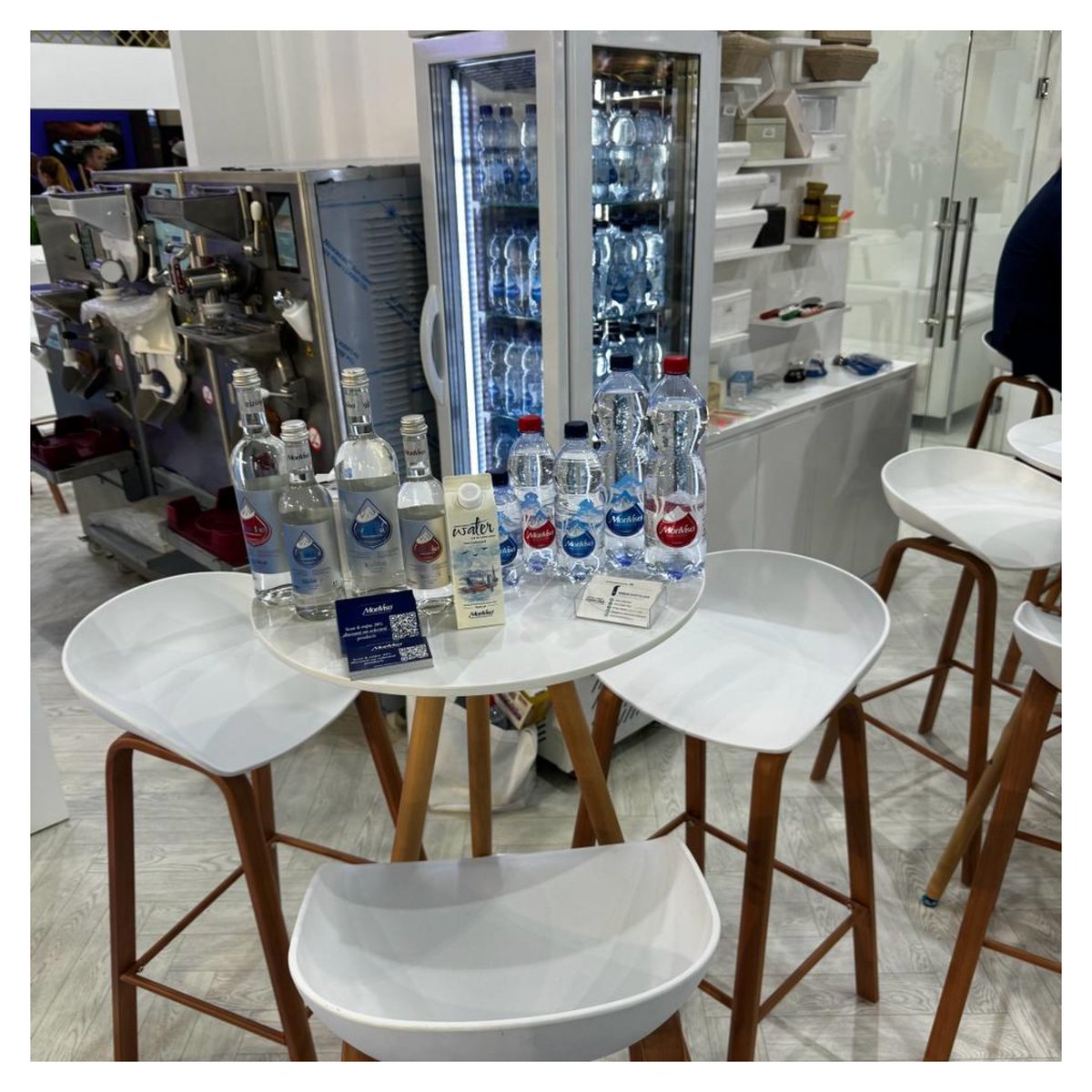 Spotted proudly representing MonViso, our very own Mirco, @MircoBortolami , is at the heart of the action, spreading the spirit of hydration to everyone!  

#MonVisoWater #Hydrate #Gulfood