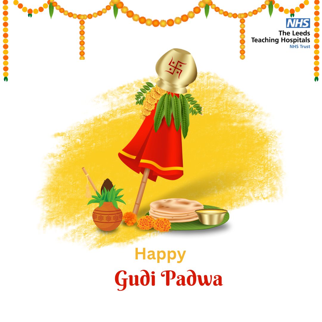 Happy New Year to all of our Hindu staff, patients and members of our local communities celebrating the festival Gudi Padwa today!