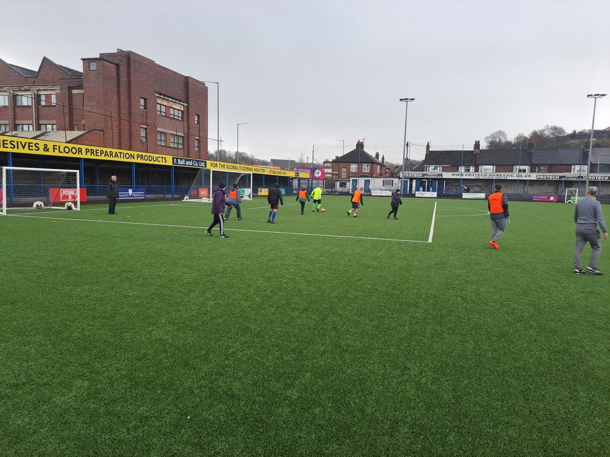 PLEASE NOTE: WALKING FOOTBALL TODAY IS NOW 12.30-1.30PM Apologies for any inconvenience caused.