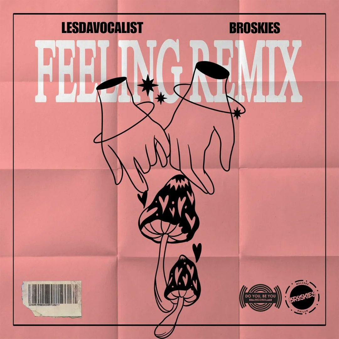 Lesdavocalist, Tsonga Soulite - Feeling (Broskies Remix) 🔥
Release Date: 12 Apr 🎉🎊💃🏿

traxsource.com/title/2221569/…

beatport.com/release/feelin…

junodownload.com/products/lesda…

 #DyByRecords #newmusicalert #MzansiHits #MzansiArtists #music #NewMusic #bestreleases