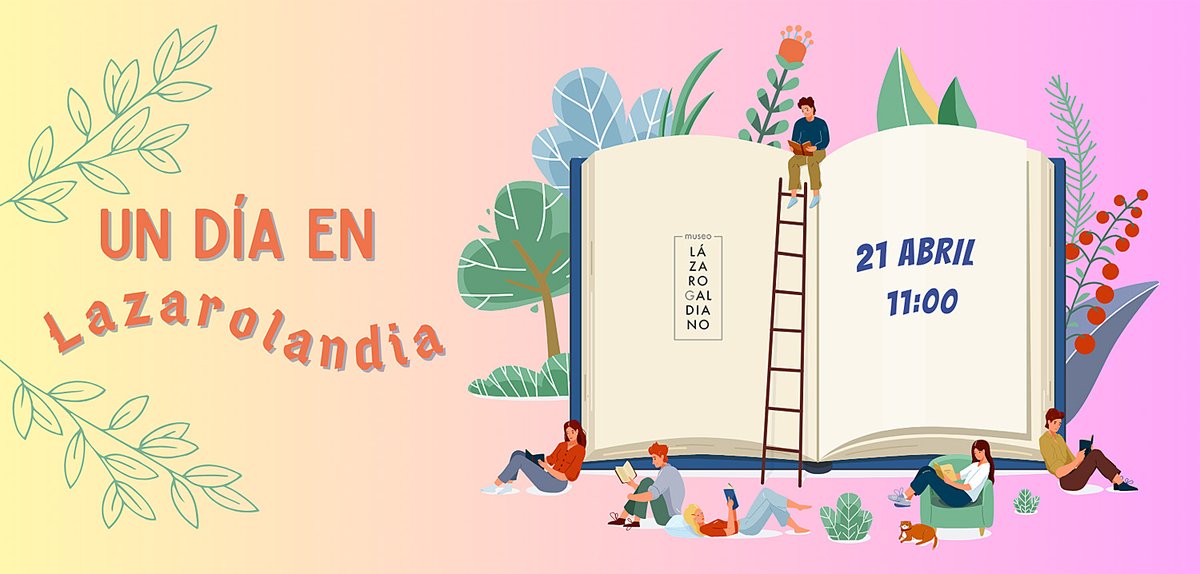 El domingo 21 de abril pasa un día divertido con nosotros: te invitamos a jugar con las palabras a través de un recorrido descubriendo a los grandes escritores de nuestra #literatura a la vez que ideamos un sinfín de poemas. + inf: museolazarogaldiano.es/agenda-de-acti… #familia #Madrid