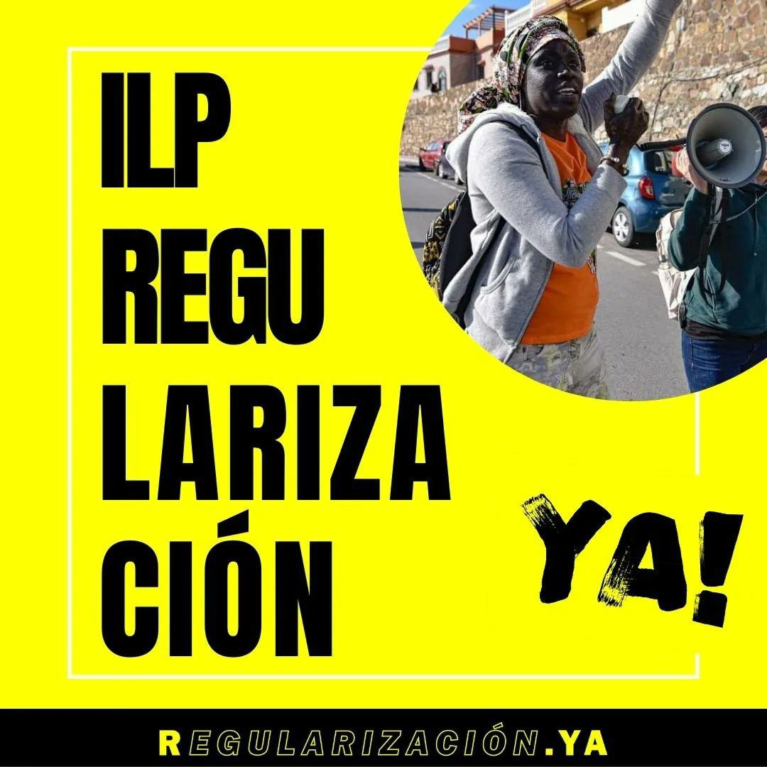 #ILPRegularización Más de 500.000 personas viven en nuestro país pero no tienen derechos. @iucyl apoya este proceso de regularización que tendría que debatirse en el Congreso.