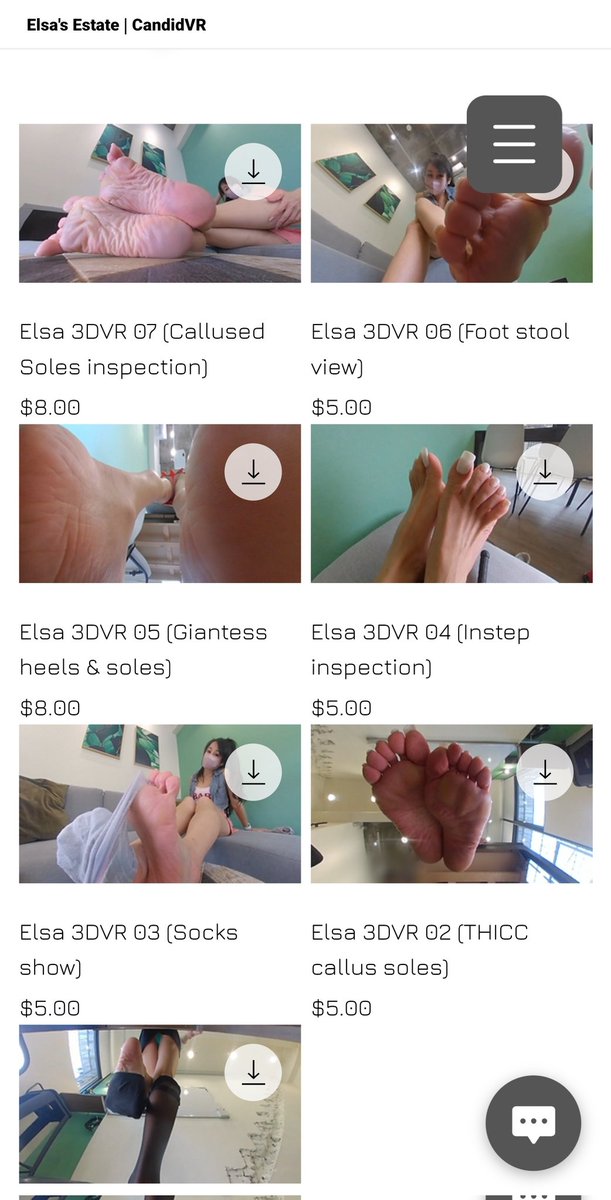 Hello 👋 I have a good news for you👇 Queen officially cooperates with @candidvrfeet. candidvrfeet.com/elsa We will sell all our products on their website,If you like high-quality VR videos and photos, you can purchase them on the dedicated page🛒.
