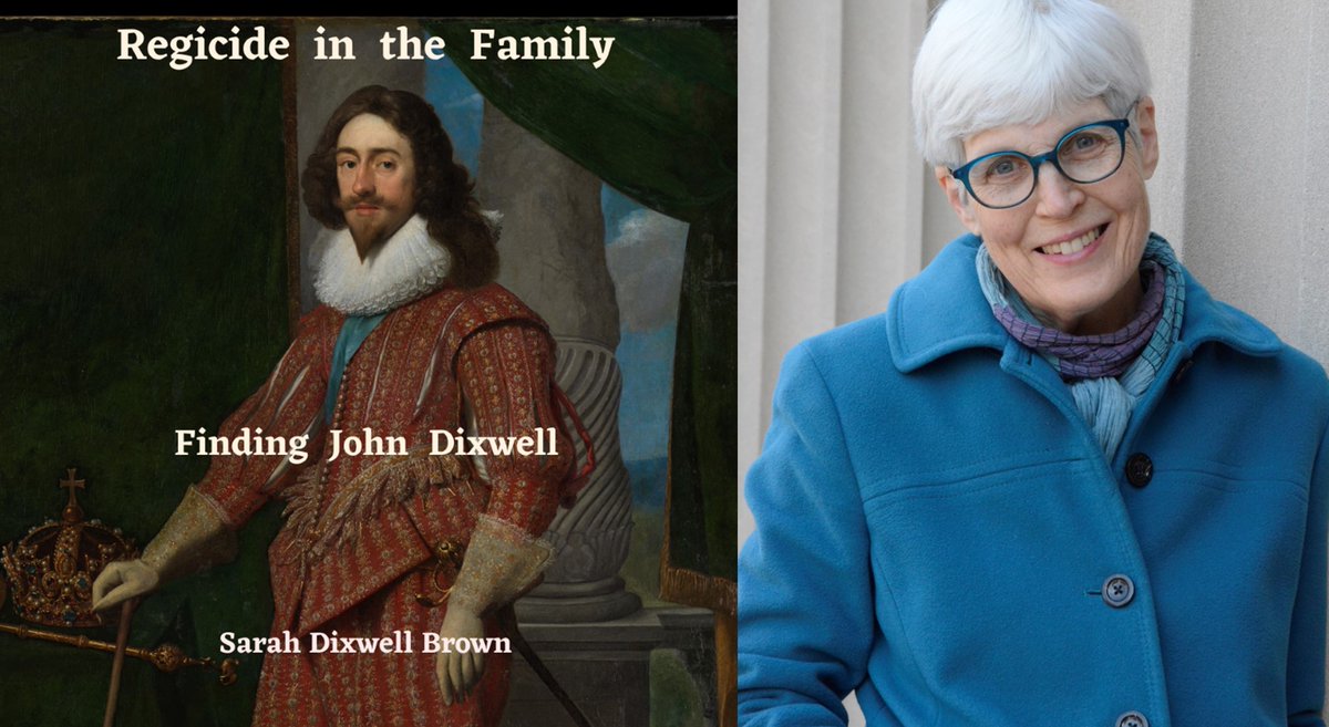 We're delighted to have two in-person author talks & book signings next month in Huntingdon at the Town Hall! Join us on Tuesday 7 May at 7.30pm for @SarahDixwell's detective story of the hunt for her ancestor, the regicide John Dixwell. Details at: cromwellmuseum.org/events/regicid… 🧵1/2