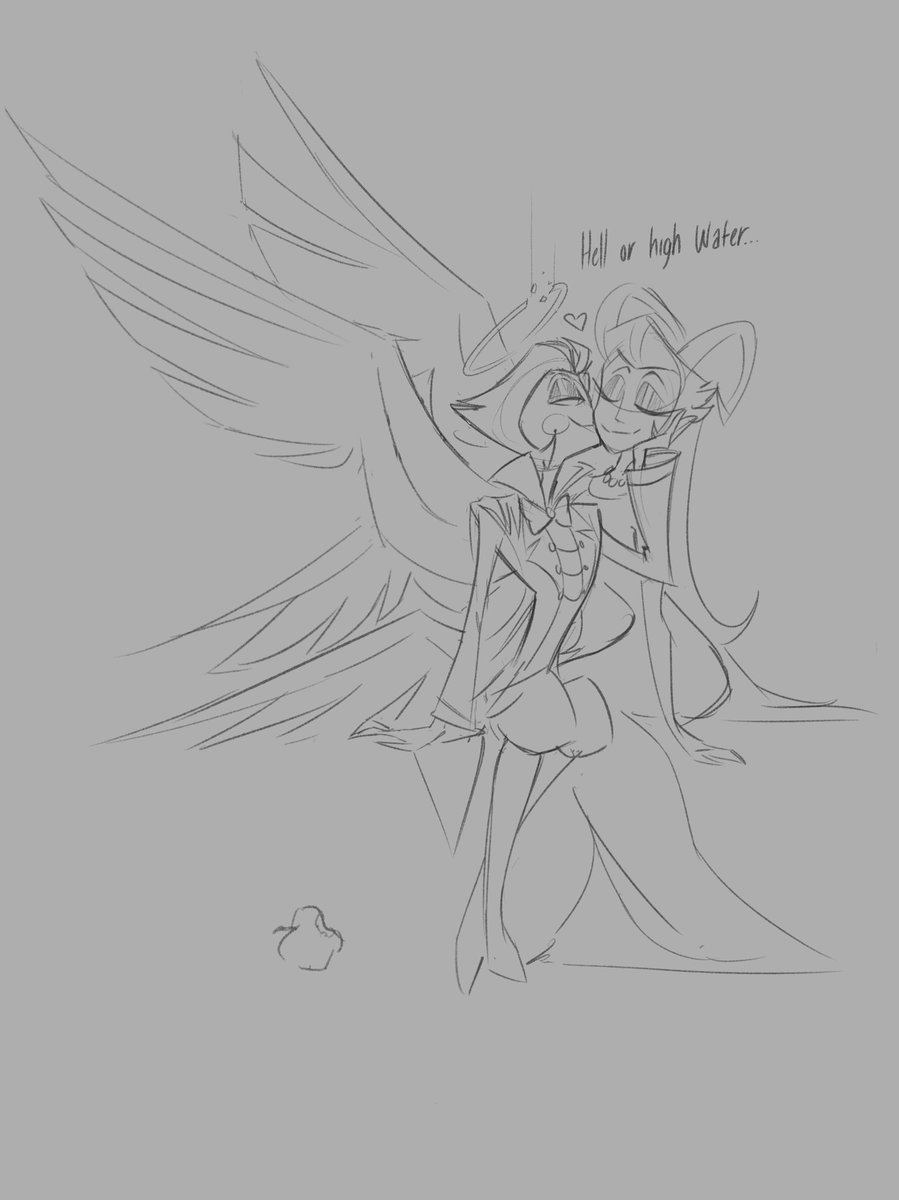 Hell or high water ❤️ #HazbinHotel