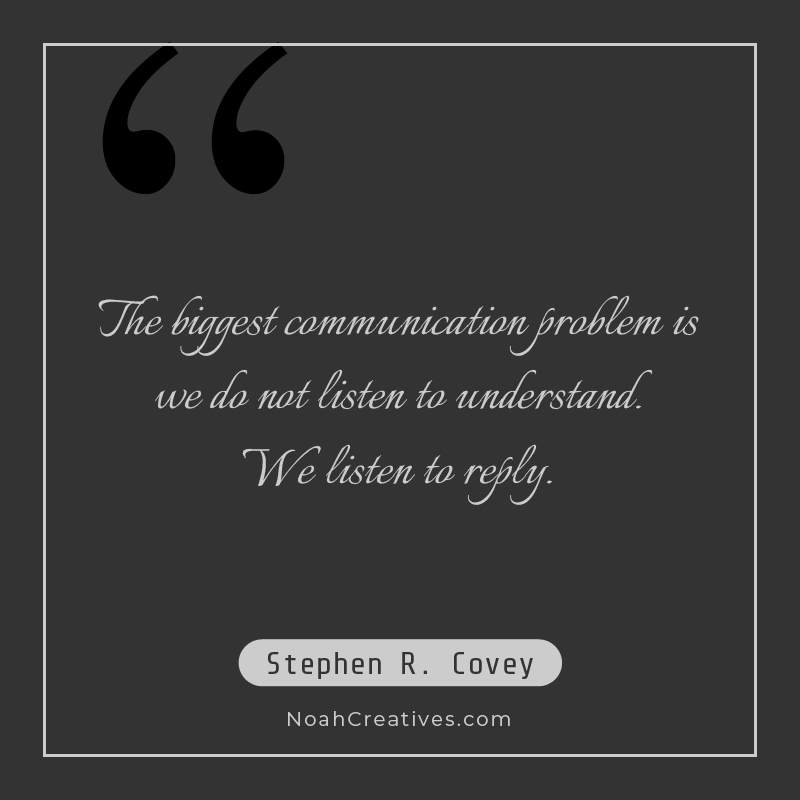#StephenRCovey #Quote #Communication #Understand