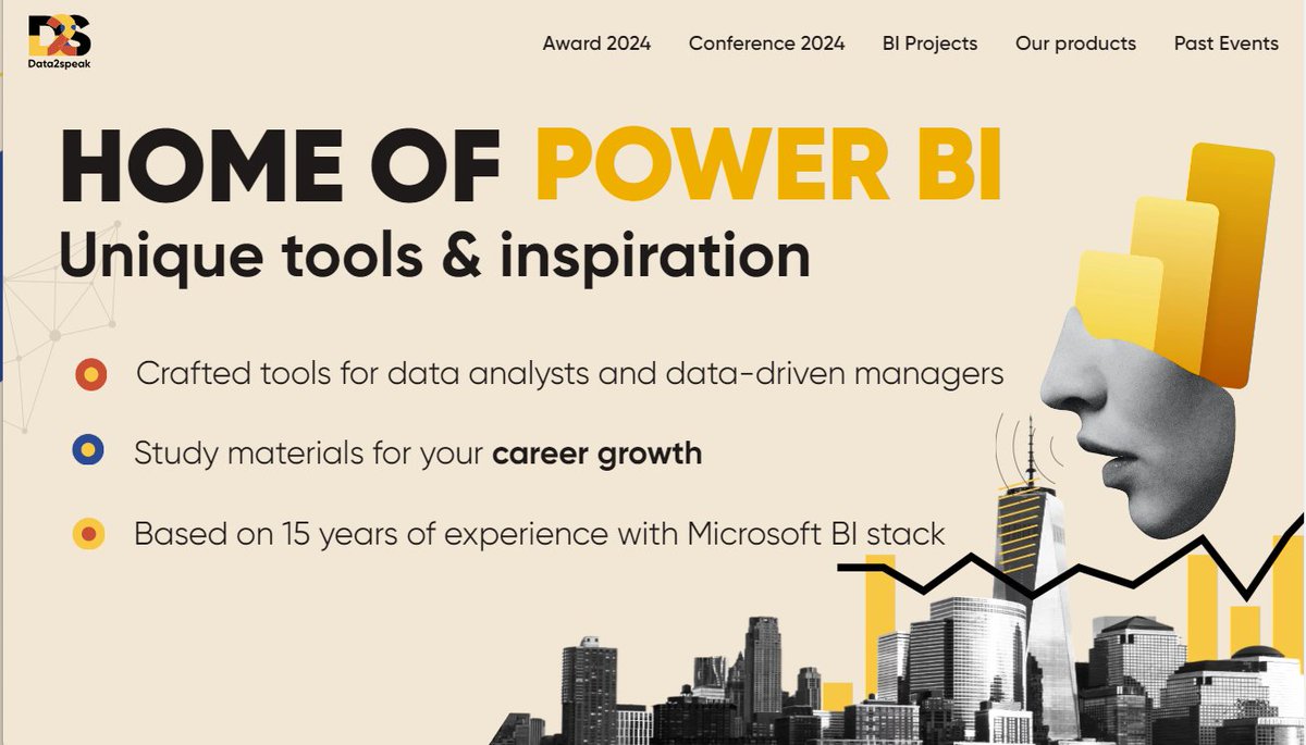 MikaelDewabrata's tweet photo. Website @data2speak ini seru juga. Isinya macem-macem, ada link ke kursus gratis Power BI, gallery dashboard yang bisa kita intip bagaimana desainnya, juga event gede tahunan.

Saya jabarin ya di trid ini, sekaligus berita bagus soal kompetisi dashboard tahun ini.