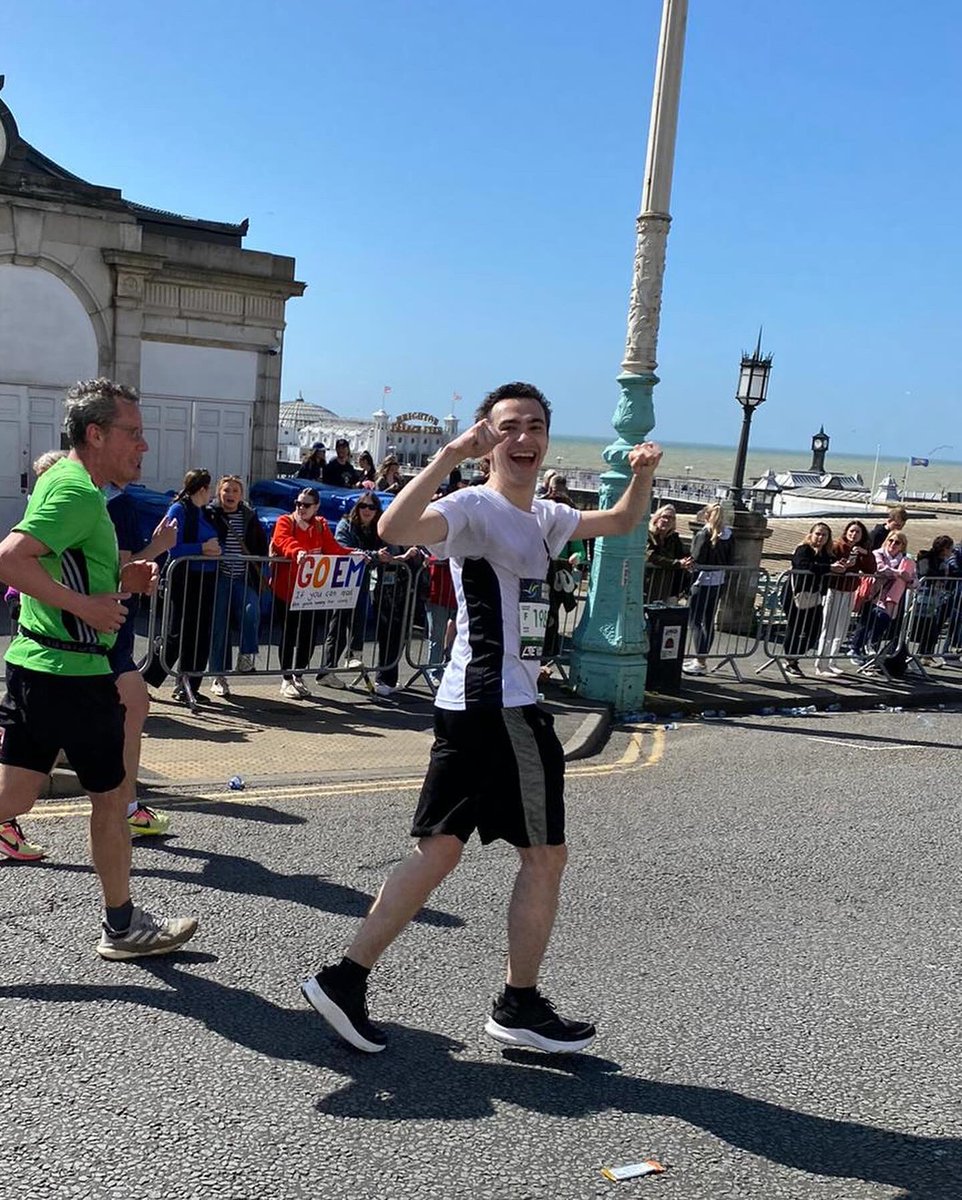 went for a jog on sunday ~ <a href="/BrightonMarathn/">Brighton Marathon Weekend</a> ✅