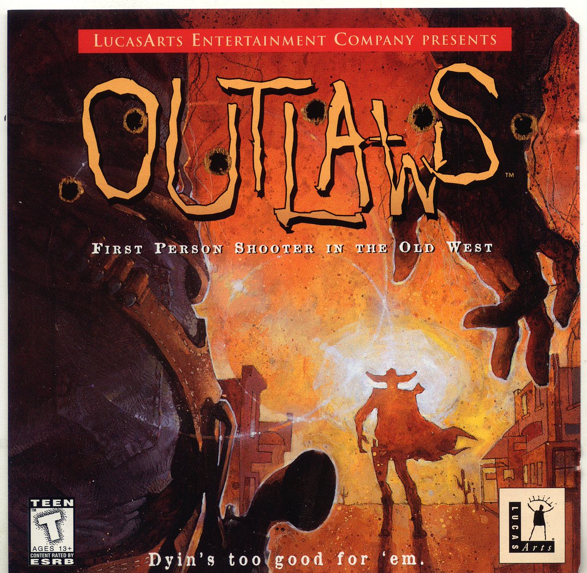 I was reminded today that ours is not the first Outlaws game Lucasfilm has released