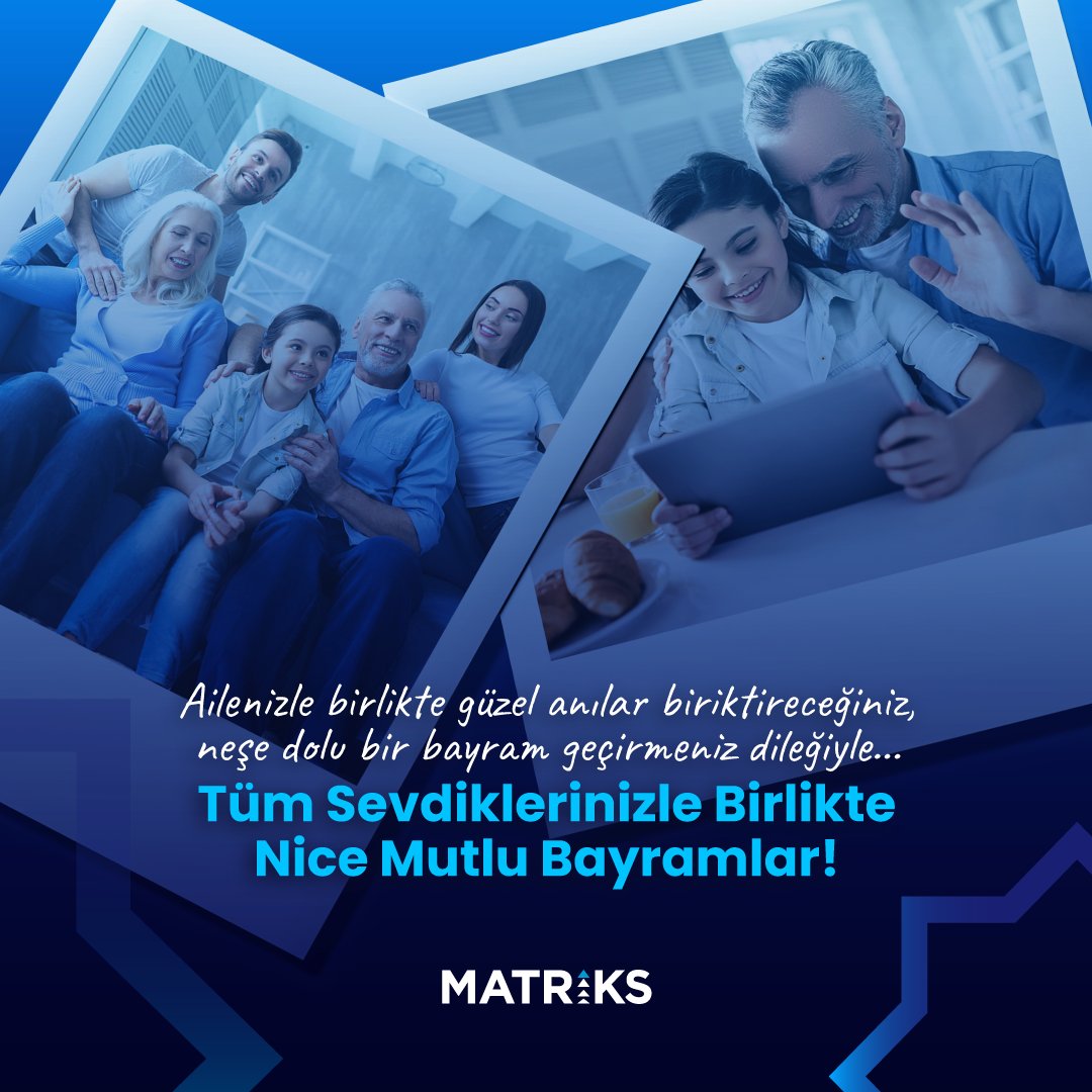 Ailenizle birlikte güzel anılar biriktireceğiniz, neşe dolu bir bayram geçirmeniz dileğiyle... Tüm Sevdiklerinizle Birlikte Nice Mutlu Bayramlar!