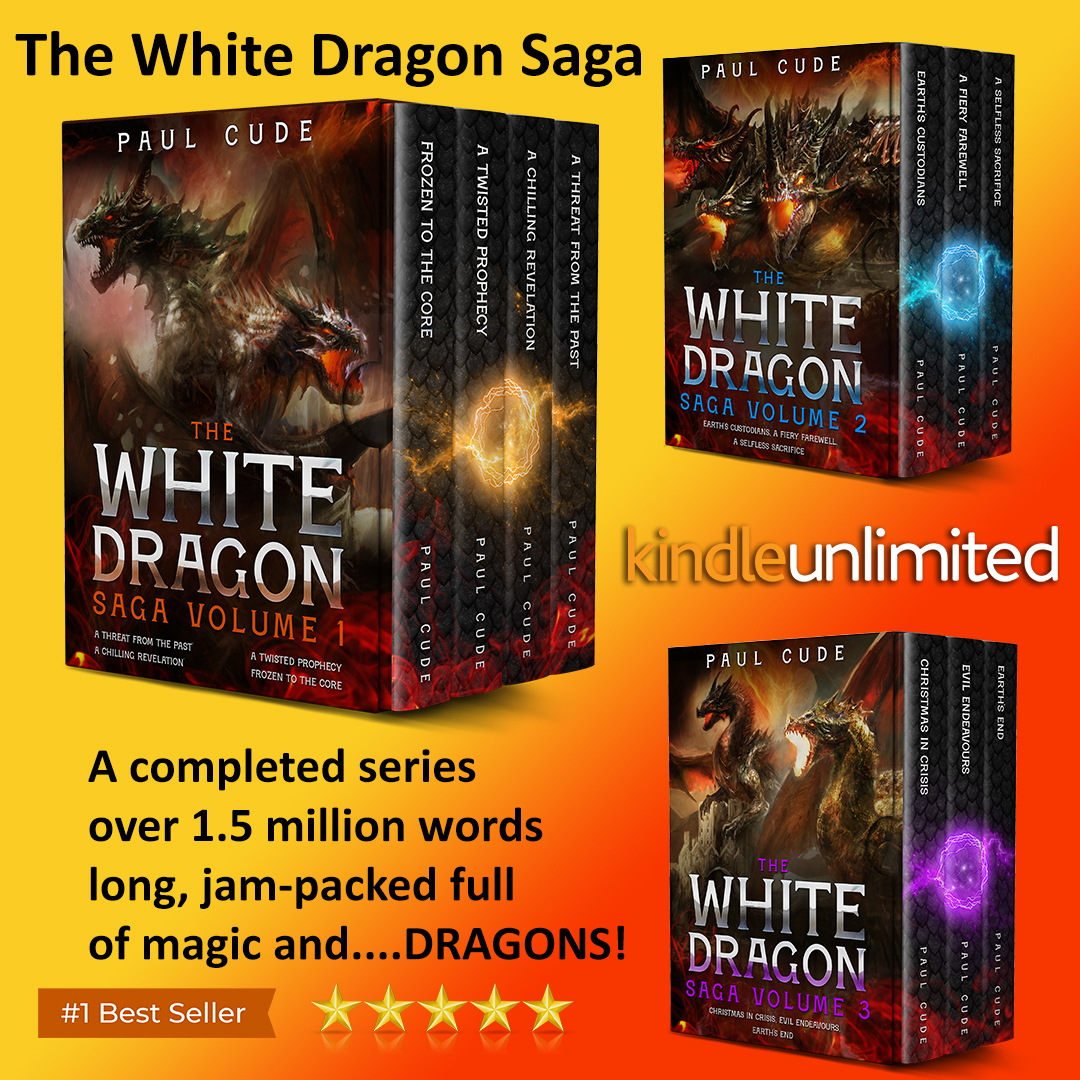 A completed #series spanning 10 books with over 1.5 million words. Delve into frightening magic, spectacular supernatural & a world packed full of #DRAGONS mybook.to/WDSVolume1 #KindleUnlimited #YABook #IndiesSFF #mustread #SFF #yalit #ireadya #YA #KU #pageturners #yafantasy