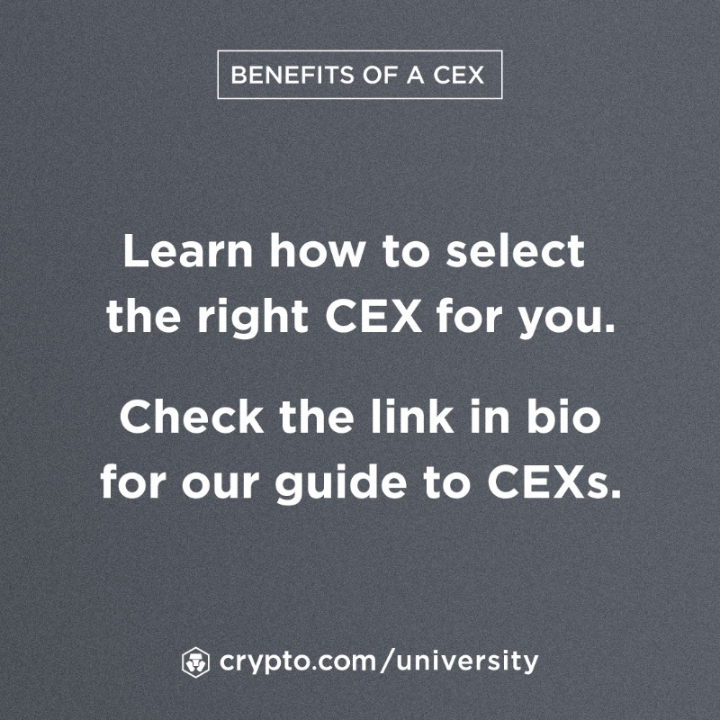 cryptocom's tweet photo. Centralized exchanges like https://t.co/vCNztATkNg are popular because they offer a wide range of products and features. These exchanges also typically have high liquidity, which means users can buy and sell cryptocurrencies quickly and easily. 

Learn the benefits in detail 👇