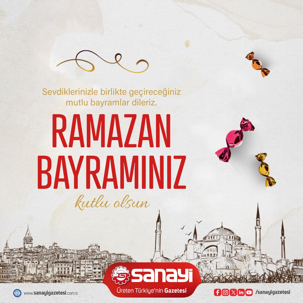 Ramazan Bayramınız Kutlu Olsun... #bayram #ramazan #sanayi @sanayigazetesi