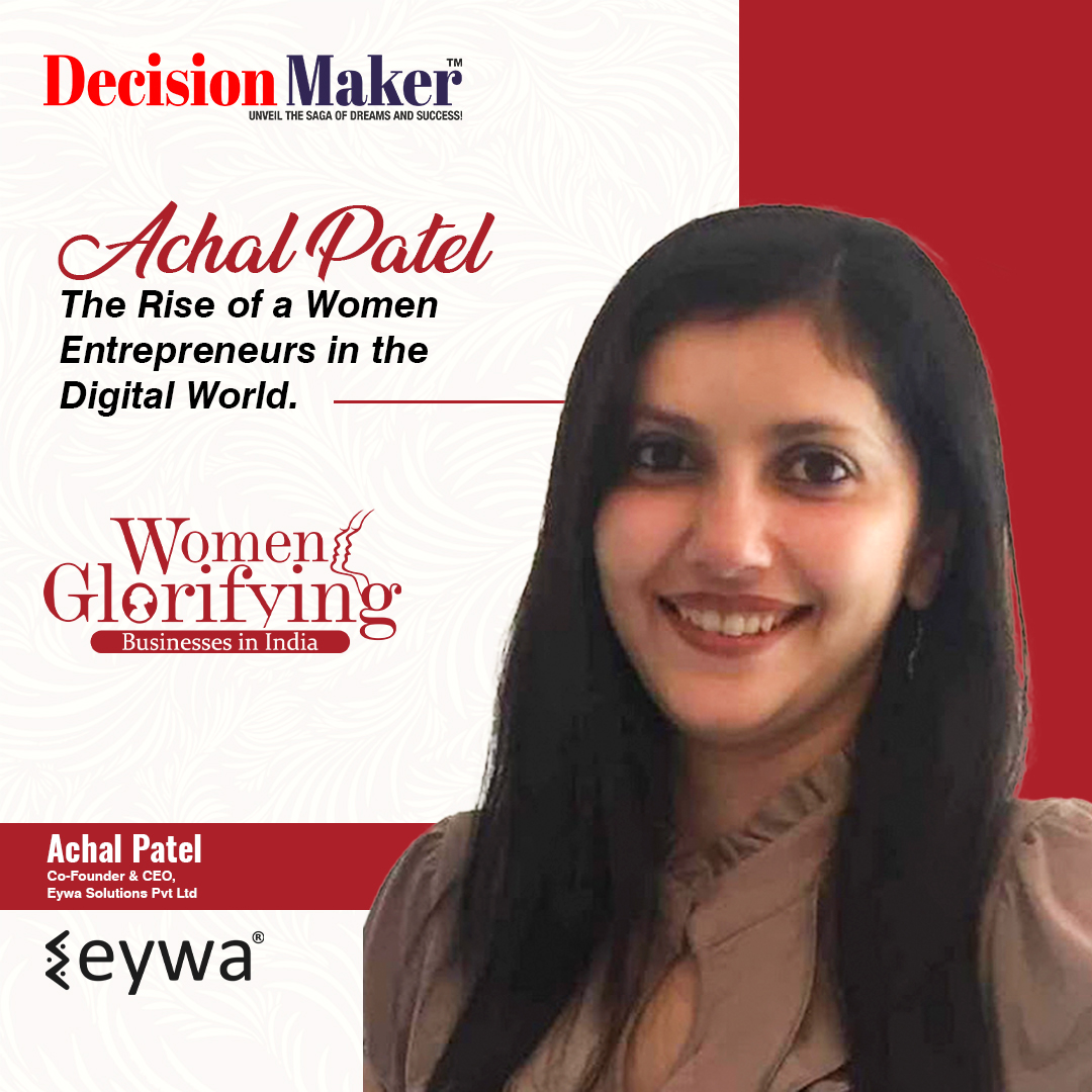 Achal Patel, a pioneering force in digital empowerment. With a vision to democratize technology, 

Read Full Article Here: 👉 decisionmaker.in/women/achal-pa…

#womenentrepreneur #digitalmarketing  #technology #decisionmaker #visionary