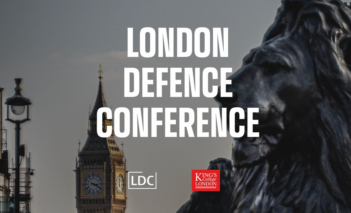 We’re pleased to announce that the London Defence Conference 2024 will be held 21-23 May at @KingsCollegeLon This year's theme is “Deterrence: Building Capacity to Counter Global Threats” Find out more ⬇️ londondefenceconference.com