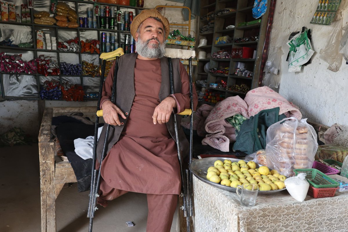 The suspension of SCA is affecting thousands of people with disabilities who can no longer get orthopedic aids and physical rehabilitation. One of them is Habibullah, who cannot get the prostethic leg he badly needs. swedishcommittee.org/suspension-of-…