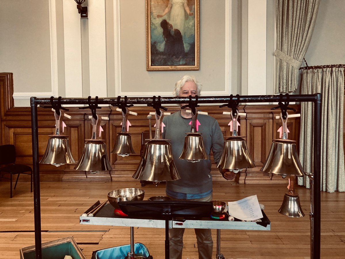 New @fantasticdrfox work this Saturday @wigmore_hall Beautiful bells and retuned instruments, Heaven as a scroll, roll along here wigmore-hall.org.uk/whats-on/20240…