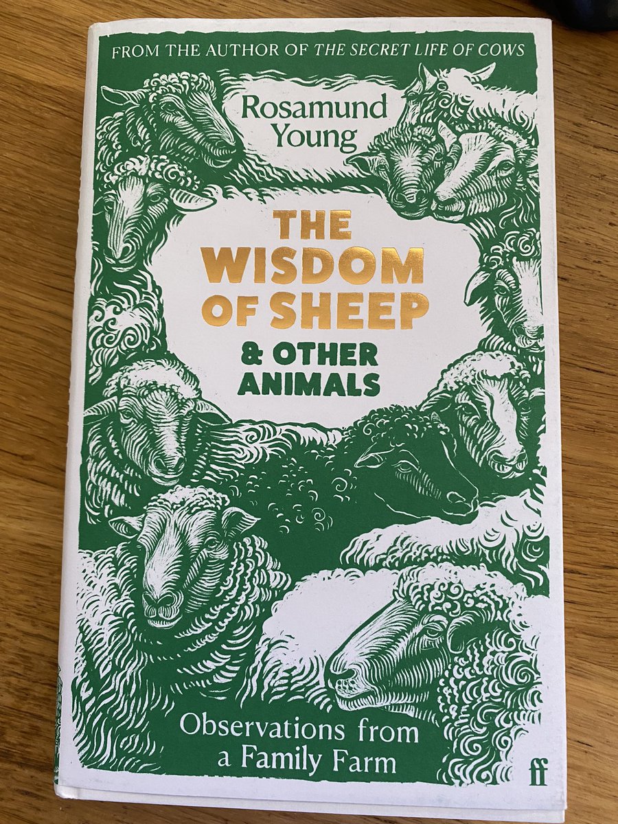 So enjoyed Rosamund Young’s calming, clear writing about the amazing things wild and domestic animals do - on her lovely Kite’s Nest farm. It’s another dimension, animal communication. A link with Nature we overlook at our peril. @FaberBooks