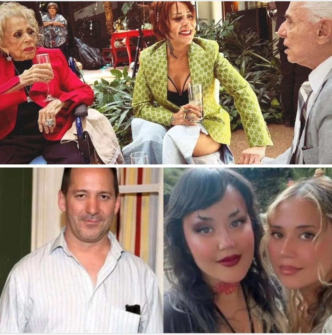 #TeleFormulaEspectacular:
¡En la boda se reunieron la tía #AlejandraGuzman, los abuelos #SilviaPinal y #EnriqueGuzman, acompañado de su esposa ROSALBA WELTER PORTES GIL y su hija #DanielaGuzman!