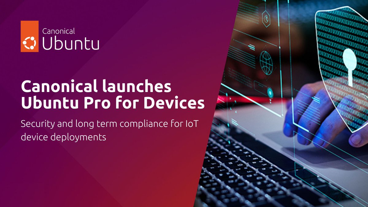 We are excited to announce the launch of Ubuntu Pro for Devices today! This new subscription for IoT deployments brings security and long term compliance, device management, and access to the Ubuntu Universe to the most advanced open source stack. You can buy devices which come…