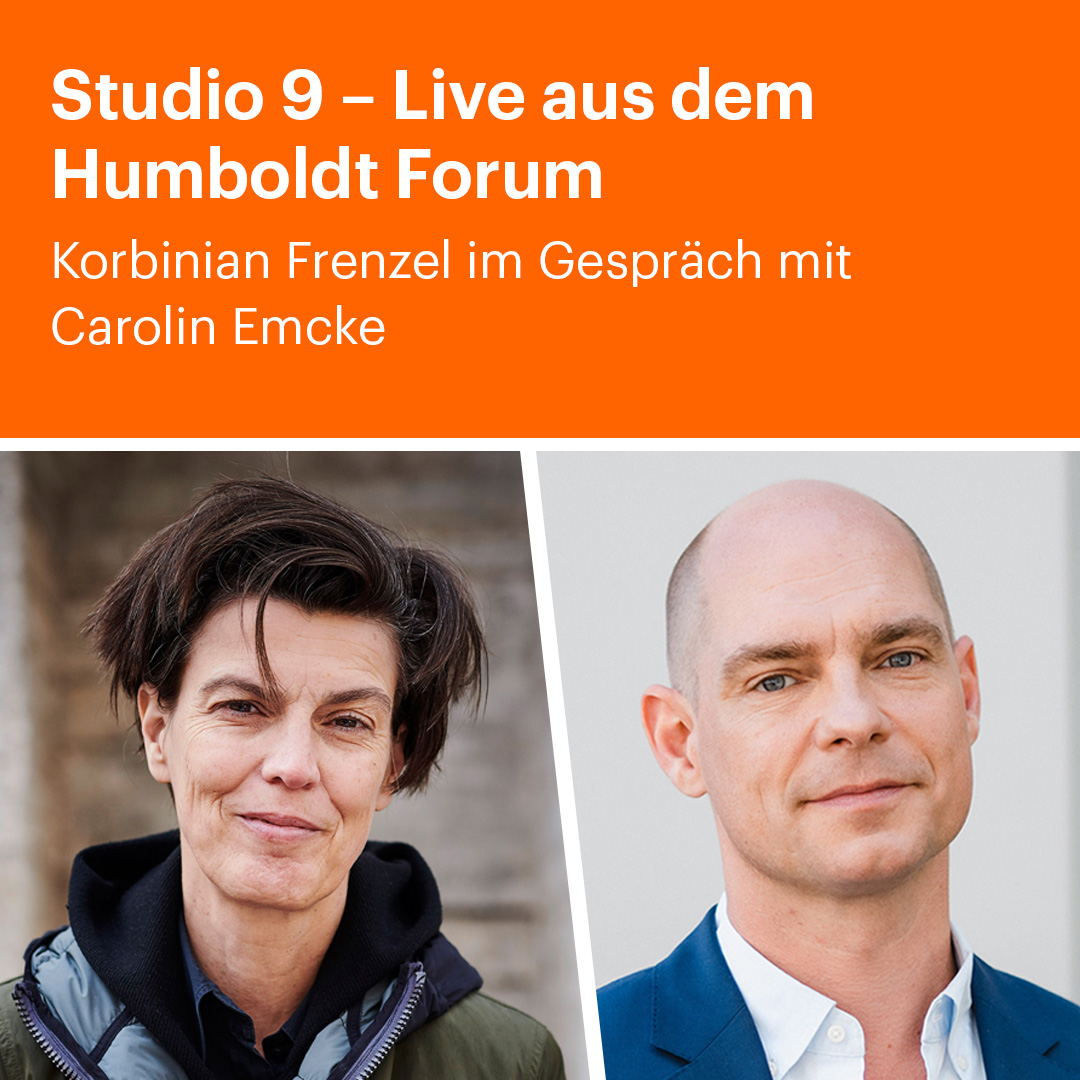 Voilà, die nächste Deutschlandlandfunk Kultur Radioshow aus dem Humboldt Forum. Freue mich sehr auf die Publizistin & Autorin @C_Emcke. Und auf Sie & Euch. Live vor Ort, im Videostream, am Radio & Podcast. Donnerstag, ab 11.50h (Radiosendung ab 12.05h) deutschlandradio.de/studio9-der-ta…