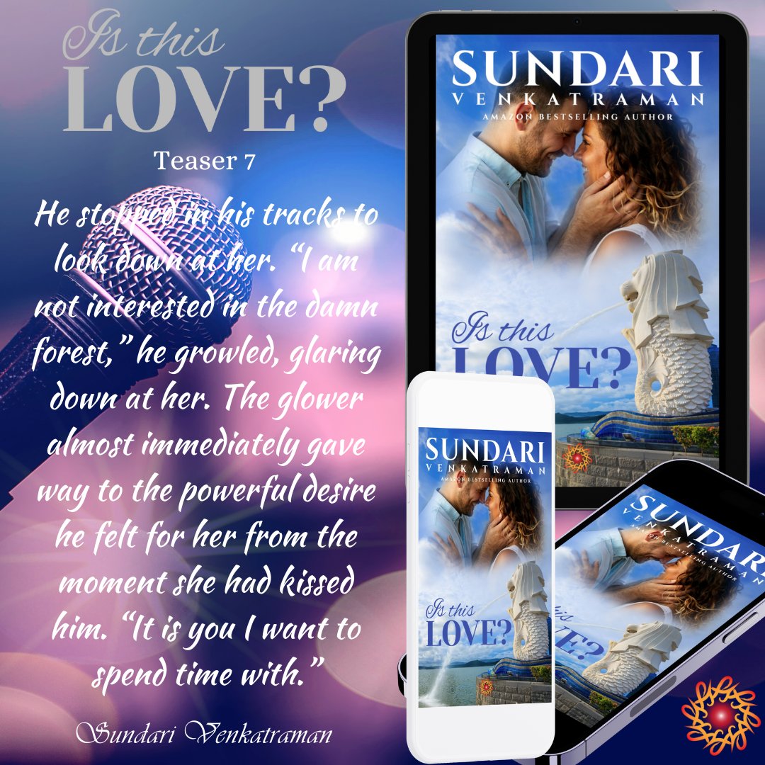 IS THIS LOVE? #IsthisLove #ContemporaryRomance #KindleUnlimited #1Bestseller #SundariVenkatraman The glower almost immediately gave way to the powerful desire he felt for her from the moment she had kissed him. “It is you I want to spend time with.” amazon.co.uk/dp/B0CXNL6XN3