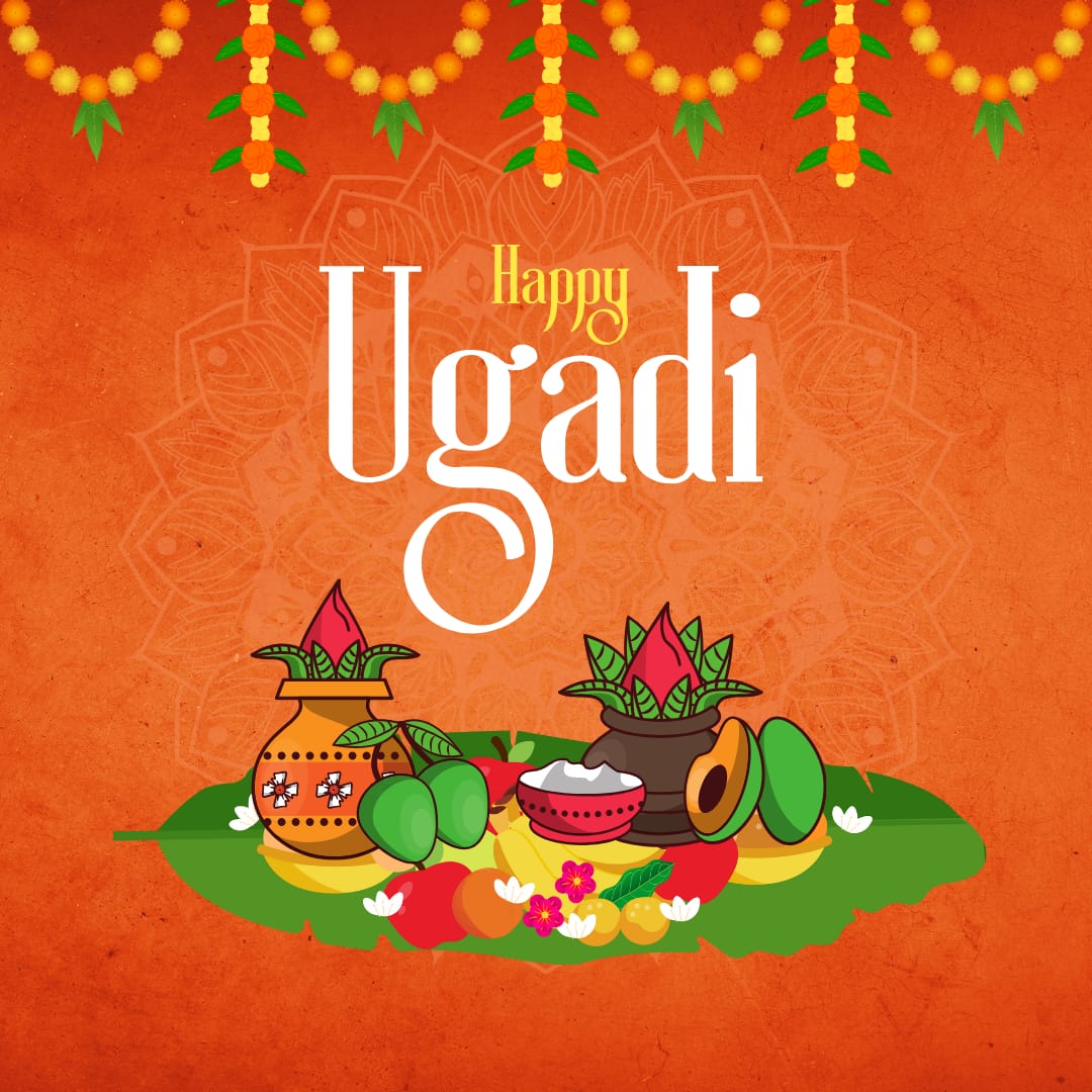 Warm wishes to everyone on the occasion of Ugadi! May this new year bring you closer to your goals and aspirations, and fill your life with happiness and success. #Ugadi