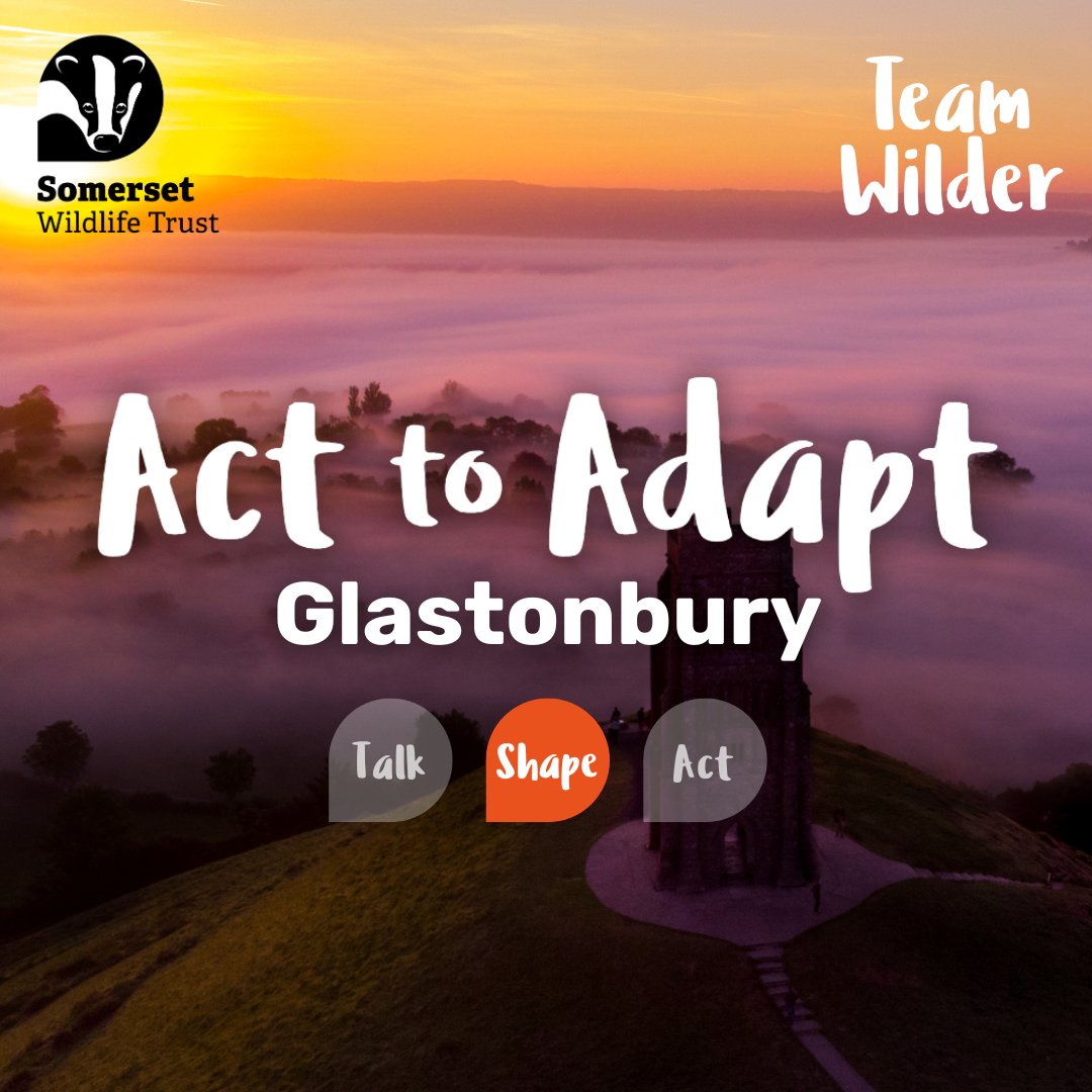 We're running a special drop-in event in Glastonbury tomorrow! 🕐 If you live in or around Glastonbury, this is your chance to have your say on the town's new Climate Adaptation Plan! All are welcome! 👇 somersetwildlife.org/events/2024-04… #Somerset #Climate #Glastonbury @GlastonburyTC