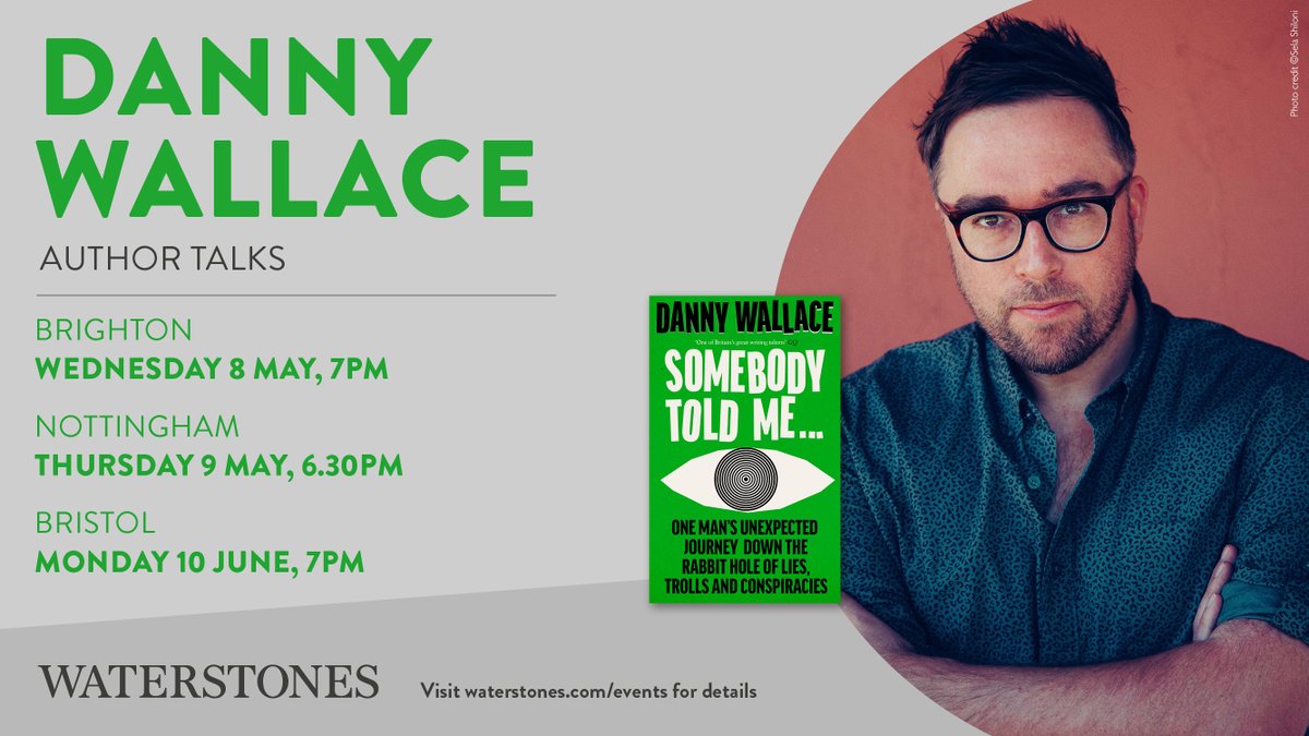 -> I'll be doing other events in bookshops and festivals in the next month or two. More dates in more places to come. Links - linktr.ee/somebodytoldme…