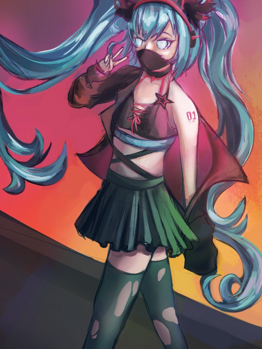 catscalla's tweet photo. collated thread of various random drawings over the past year or so since i'm extremely forgetful when it comes to twitter

digital stars 2022 miku - finished dec 2023 
big fan of hello builder and utsu-p, and i'm absolutely in love with this design https://t.co/ORTrpGAkU5