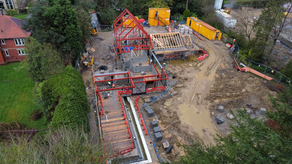 hallidayclark's tweet photo. Project Update | Fulwith Mill

The on-site phase of the project is moving along nicely and remains on programme and budget. Below are a few development photographs of the 6,000sqft contemporary home. 

#residential #architecture #projectupdate #dronephotography https://t.co/inGW3sL4UT