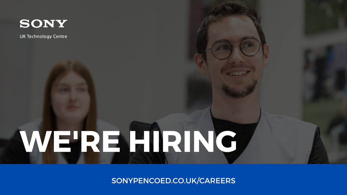 Join us on our mission to innovate and create a brighter future! ⭐

Browse our vacancies here: ⬇️
🔗 sonypencoed.co.uk/careers/ 

#SonyUKTEC #CareerOpportunities #TeamSony #SouthWalesJobs