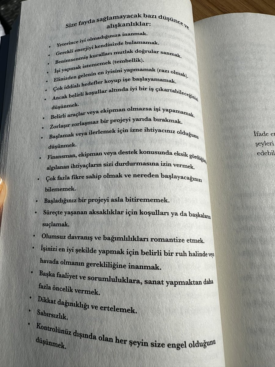 Bu kitabı okumak ve yenilenmek için harika bir zaman… Yaratıcı Eylem: Bir Var Olma Biçimi Sevgili @fatihguner ‘in tavsiyesiyle almıştım, teşekkürler.