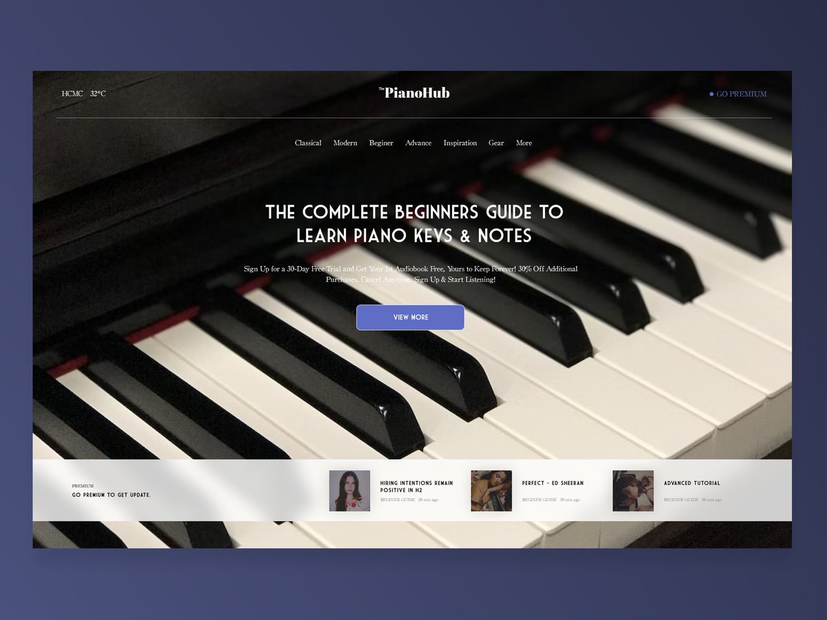 Life is like a piano. What you get out of it depends on how you play it. -- Tom Lehrer #ui #ux #uidesign #uxdesign #userinterface #UserExperience #Webdesign