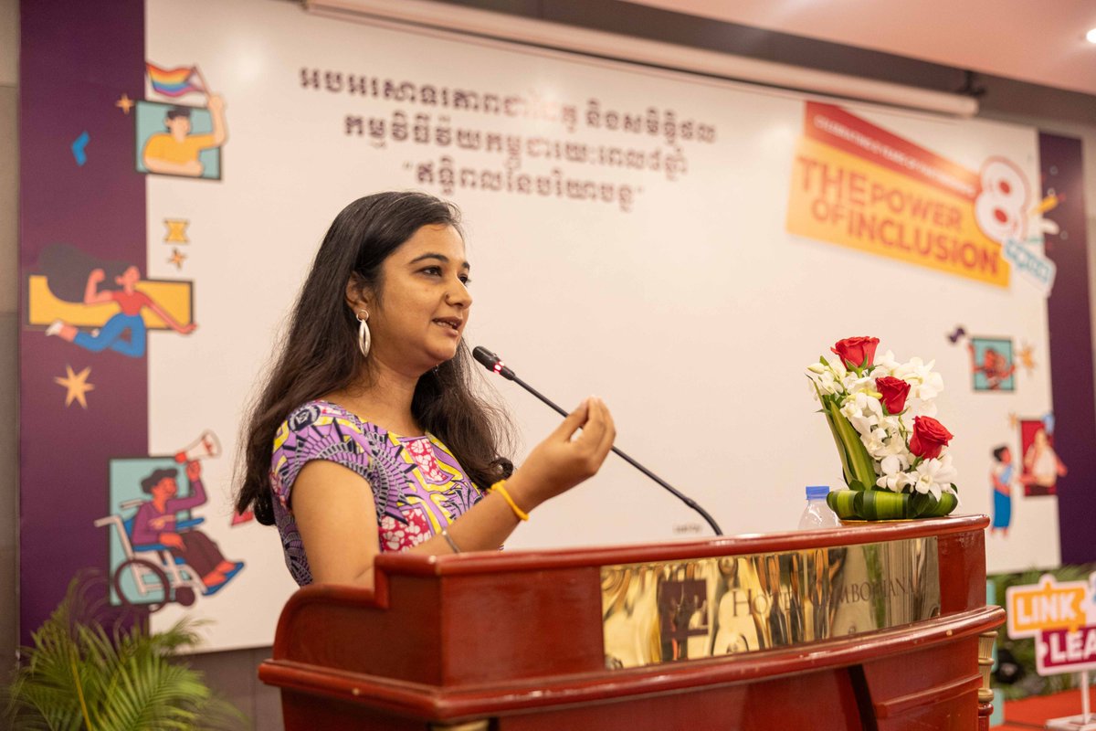 We recently celebrated the culmination of the Voice program in Cambodia with 'The Power of Inclusion' fair in Phnom Penh. Here are some photos from the event showcasing the power of inclusion. #8YearsOfVoice #Cambodia #Partnerships